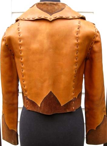 70s Leather Suede Hippie Jacket