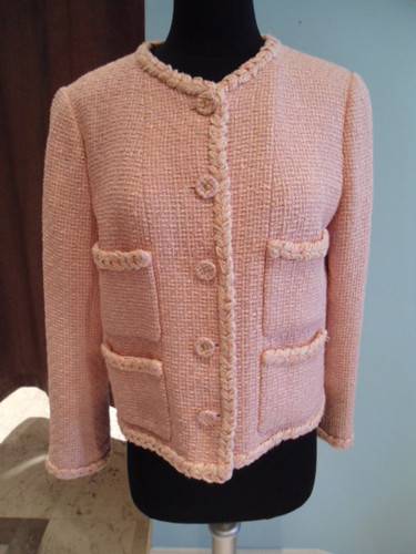 80s Chanel Pink Jacket