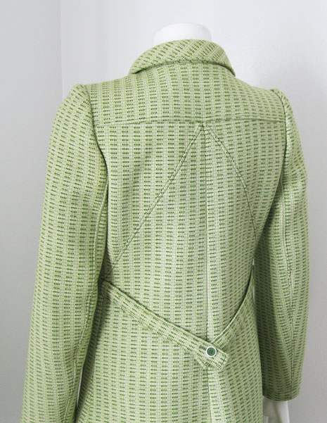 70s Courreges Green Coat