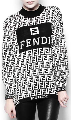 80s Fendi Avant Garde Cocoon Knit Mini Dress