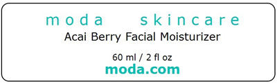 Acai Berry Facial Mosturizer - Moda