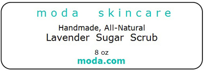 Lavender Sugar Scrub - Moda