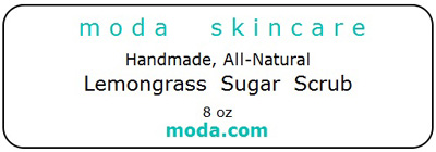 Lemongrass Sugar Scrub - Moda