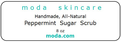 Peppermint Sugar Scrub - Moda